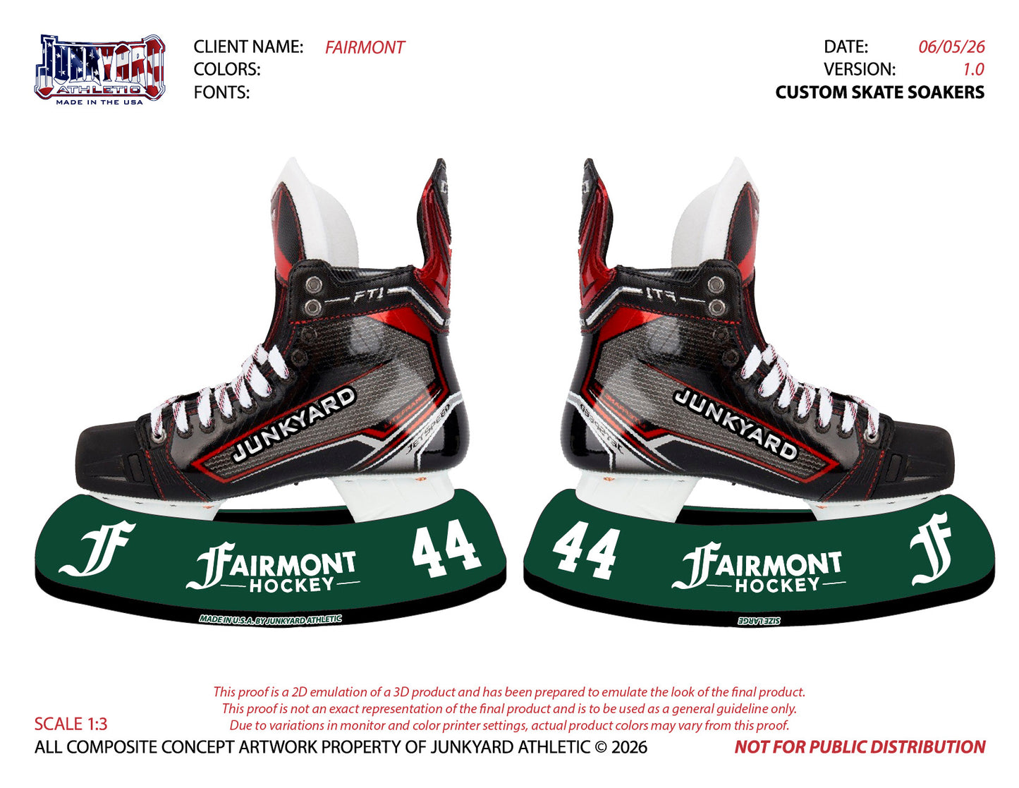 Fairmont Skate Soakers