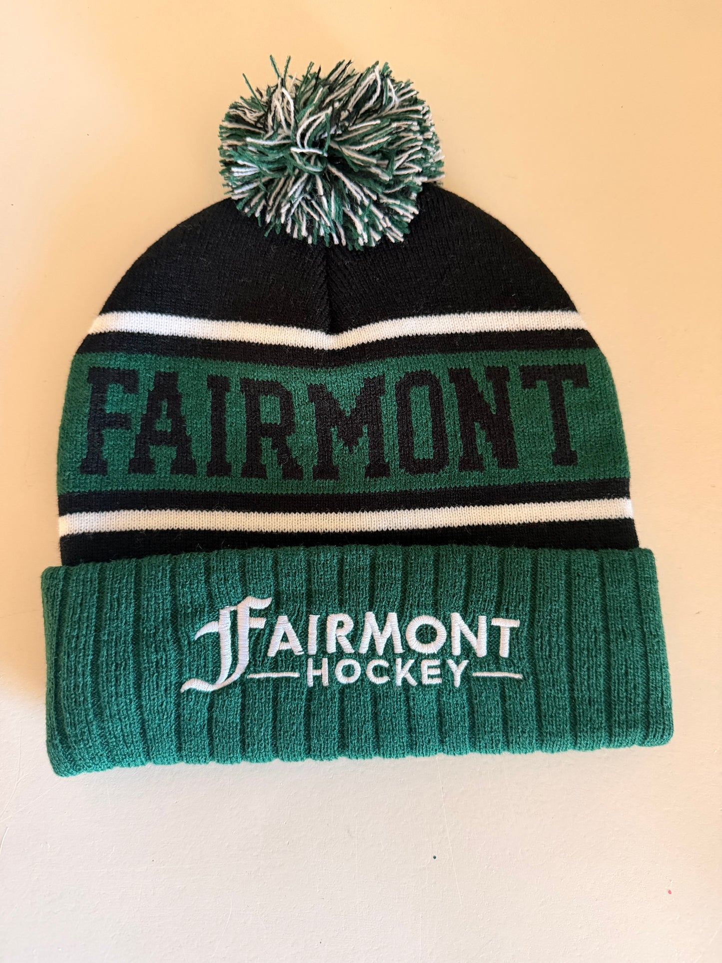 Fairmont Hockey Embroidered Beanie